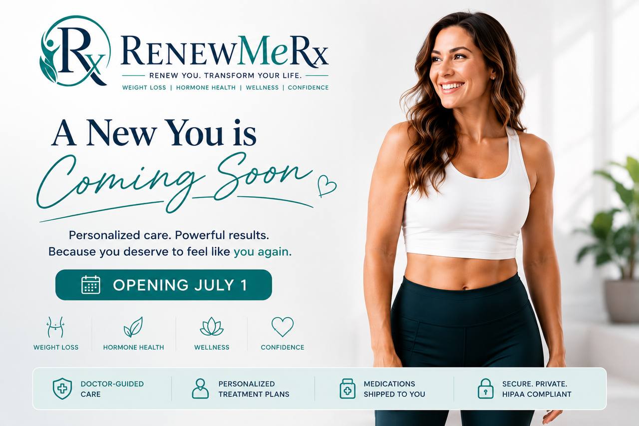 RenewMeRx — A New You is Coming Soon. Opening July 1.